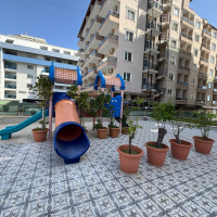 1+1 Apartment on the First Coastline in Oba — 50 m to Sandy Beach, Great Price