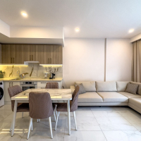 Modern furnished 1+1 apartment in the Cleopatra area — ideal for living & rental