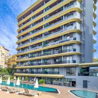 Modern furnished 1+1 apartment in the Cleopatra area — ideal for living & rental