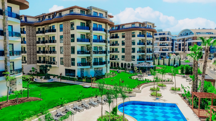 Modern 1+1 apartment in a premium residence in Oba — perfect for living and investment