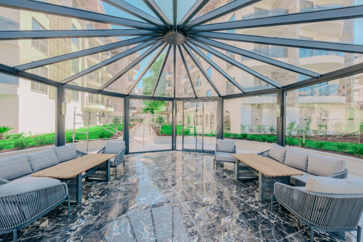 Modern 1+1 apartment in a premium residence in Oba — perfect for living and investment