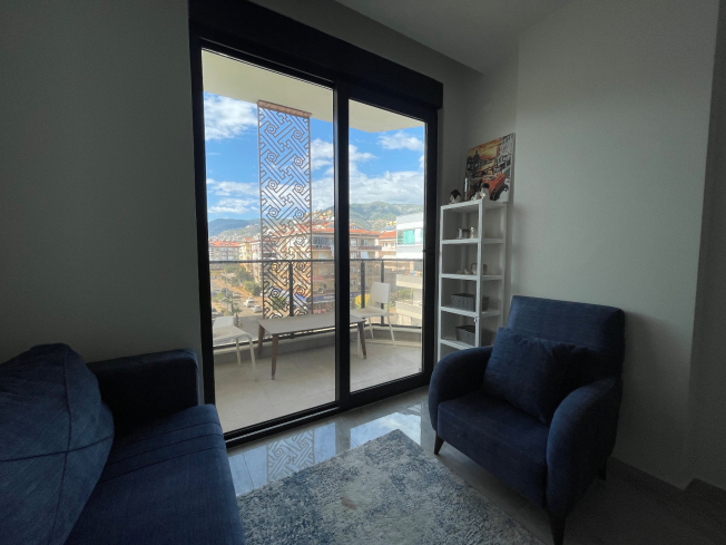 Furnished 1+1 near the beach in Oba — ideal for living and rental