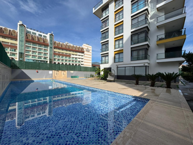 Modern Fully Furnished 1+1 Apartment Just 100 m from the Sea in Oba