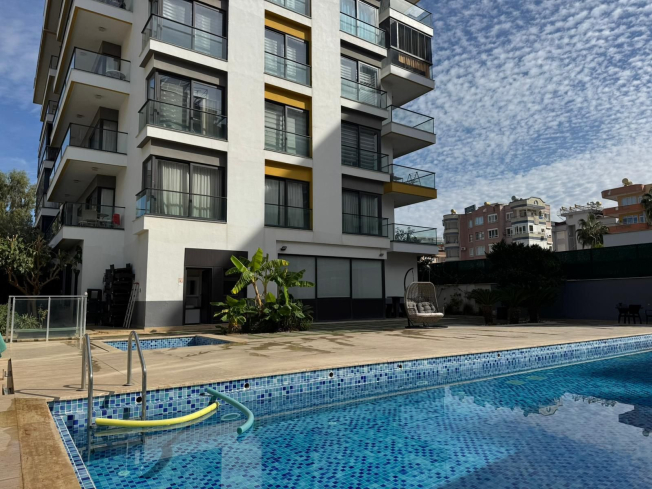 Modern Fully Furnished 1+1 Apartment Just 100 m from the Sea in Oba