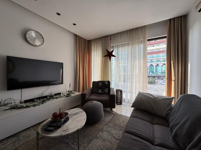 Modern Fully Furnished 1+1 Apartment Just 100 m from the Sea in Oba