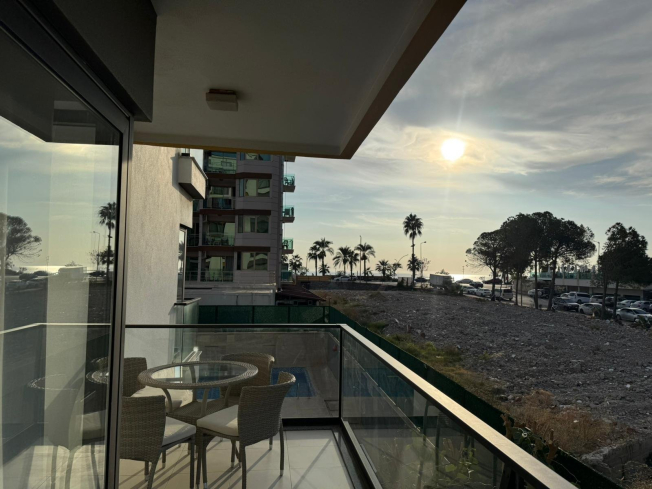 Modern Fully Furnished 1+1 Apartment Just 100 m from the Sea in Oba