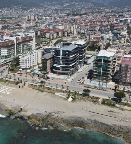 2+1 Seafront Apartment in Oba — Citizenship Approved