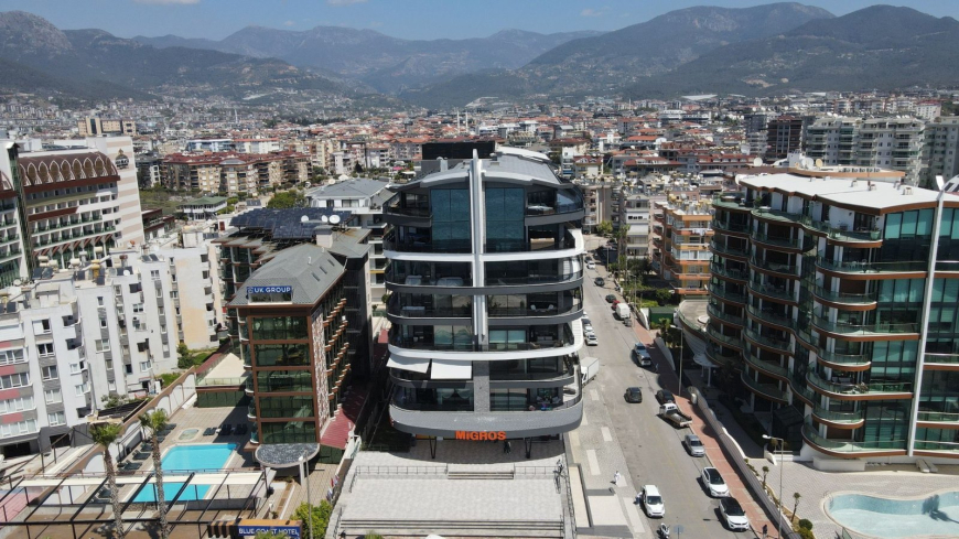 2+1 Seafront Apartment in Oba — Citizenship Approved