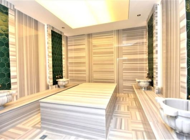 2+1 Seafront Apartment in Oba — Citizenship Approved