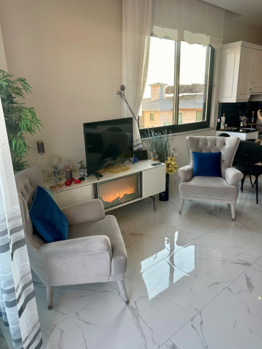 2+1 Seafront Apartment in Oba — Citizenship Approved