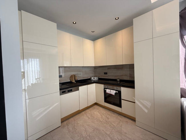 Modern 1+1 Apartment Near the Beach in Demirtas