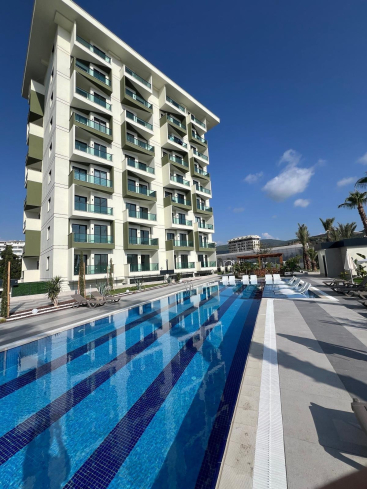 Modern 1+1 Apartment Near the Beach in Demirtas