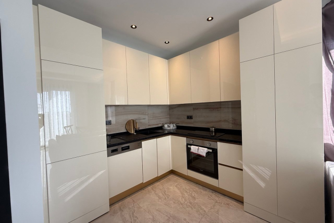 Modern 1+1 Apartment Near the Beach in Demirtas