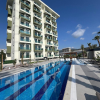 Modern 1+1 Apartment Near the Beach in Demirtas