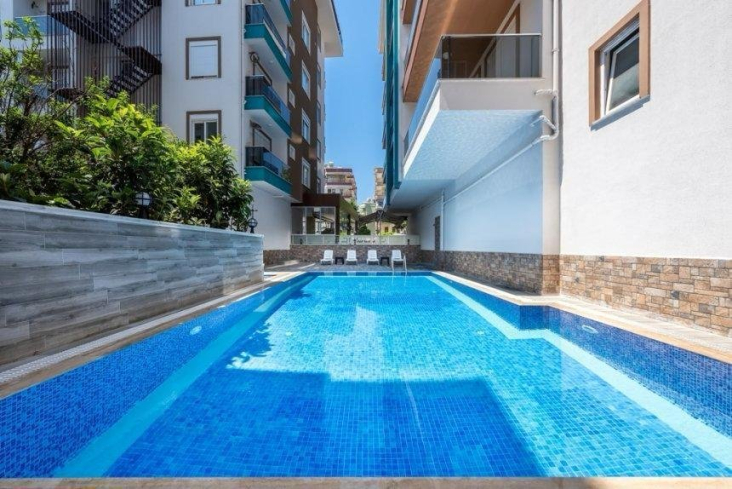 кFurnished 1+1 Apartment near Cleopatra Beach — 300 m from the sea