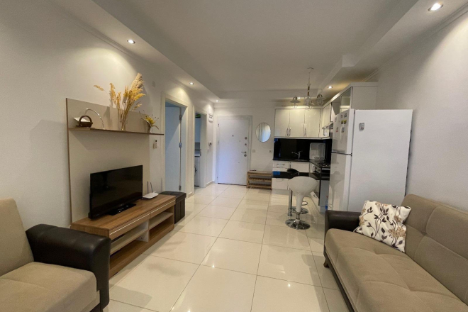 кFurnished 1+1 Apartment near Cleopatra Beach — 300 m from the sea