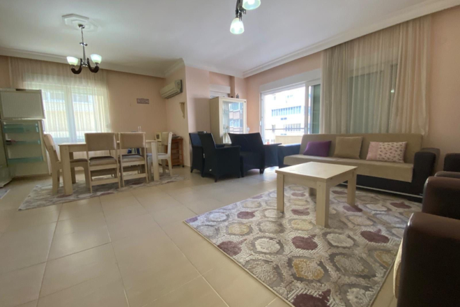 Spacious Furnished 2+1 in Mahmutlar — 300 m from the Sea