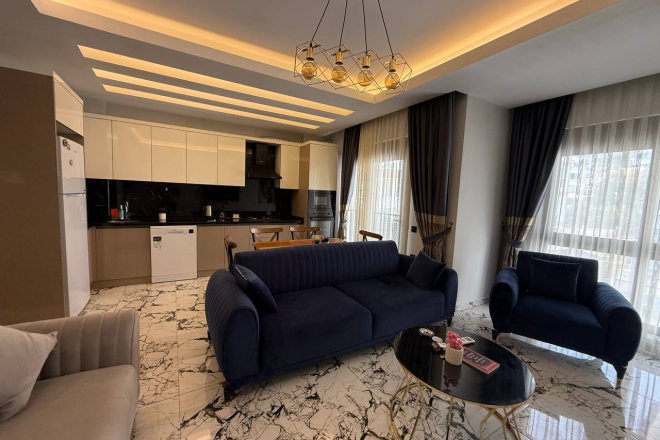 Modern 2+1 Penthouse with Installment Plan & Residence Permit Eligibility in Oba