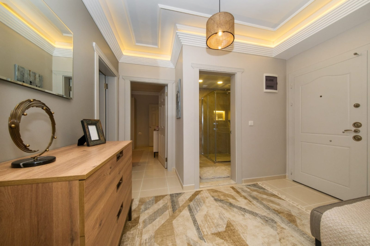 Modern 2+1 Apartment in Oba Crown — 500 m to the Sea & Eligible for Residence Permit