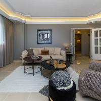 Modern 2+1 Apartment in Oba Crown — 500 m to the Sea & Eligible for Residence Permit