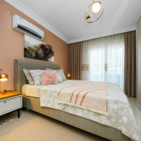 Modern 2+1 Apartment in Oba Crown — 500 m to the Sea & Eligible for Residence Permit