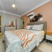 Modern 2+1 Apartment in Oba Crown — 500 m to the Sea & Eligible for Residence Permit