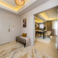 Modern 2+1 Apartment in Oba Crown — 500 m to the Sea & Eligible for Residence Permit