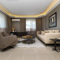 Modern 2+1 Apartment in Oba Crown — 500 m to the Sea & Eligible for Residence Permit