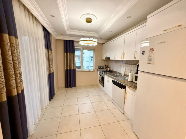 Bright 2+1 Apartment Near the Sea in Oba — Fully Furnished & Move-In Ready