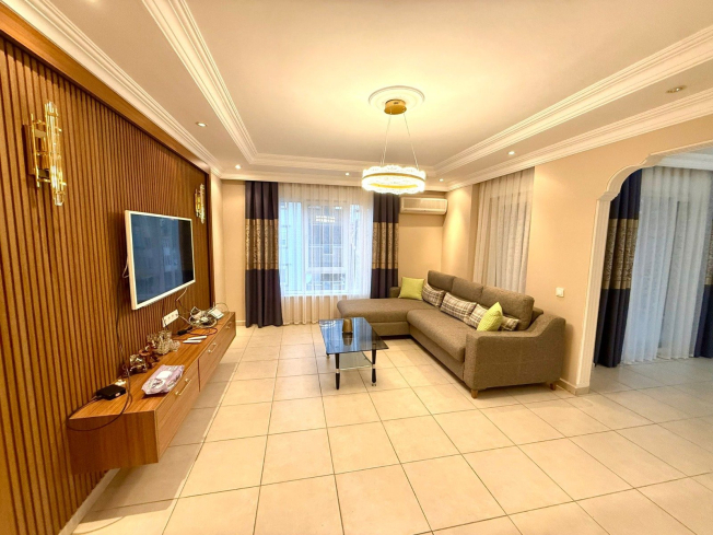 Bright 2+1 Apartment Near the Sea in Oba — Fully Furnished & Move-In Ready