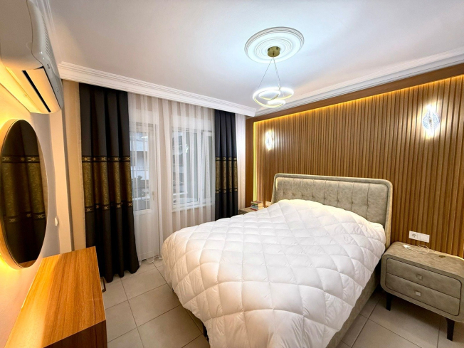 Bright 2+1 Apartment Near the Sea in Oba — Fully Furnished & Move-In Ready