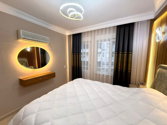 Bright 2+1 Apartment Near the Sea in Oba — Fully Furnished & Move-In Ready