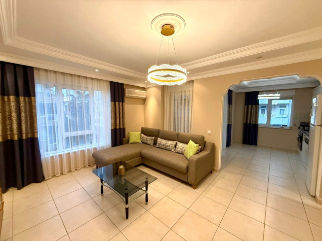 Bright 2+1 Apartment Near the Sea in Oba — Fully Furnished & Move-In Ready