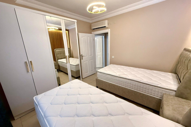 Bright 2+1 Apartment Near the Sea in Oba — Fully Furnished & Move-In Ready