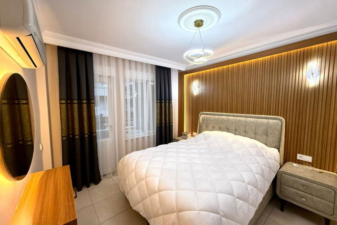 Bright 2+1 Apartment Near the Sea in Oba — Fully Furnished & Move-In Ready