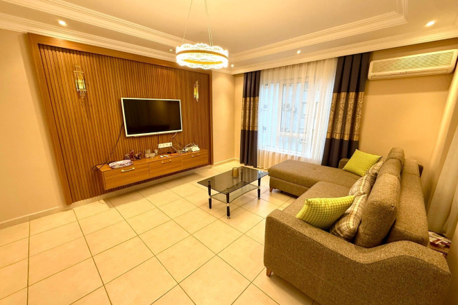 Bright 2+1 Apartment Near the Sea in Oba — Fully Furnished & Move-In Ready