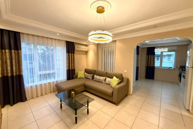 Bright 2+1 Apartment Near the Sea in Oba — Fully Furnished & Move-In Ready