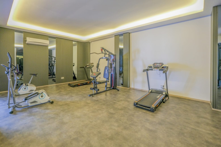 Modern 1+1 Apartment Near the Sea with Full Facilities in Mahmutlar