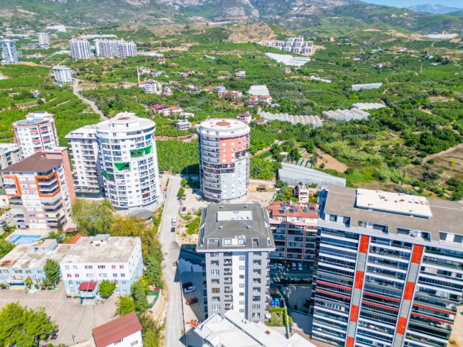 Modern 1+1 Apartment Near the Sea with Full Facilities in Mahmutlar