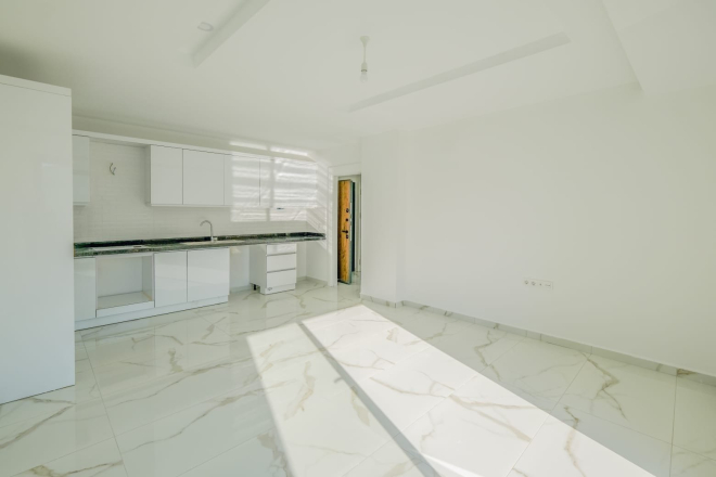 Modern 1+1 Apartment Near the Sea with Full Facilities in Mahmutlar