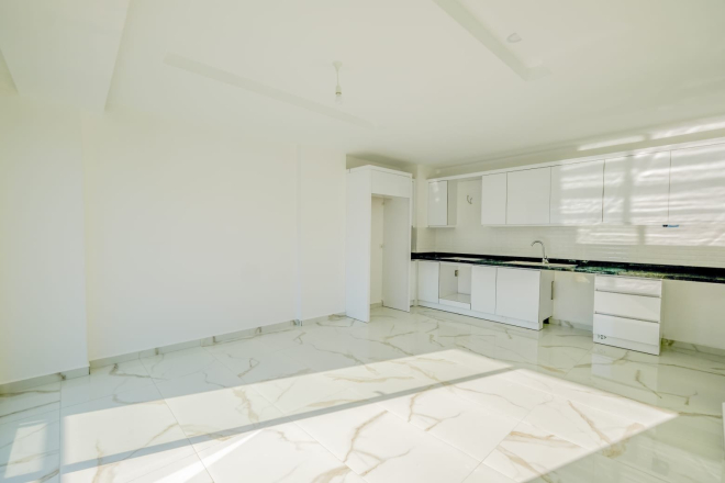 Modern 1+1 Apartment Near the Sea with Full Facilities in Mahmutlar