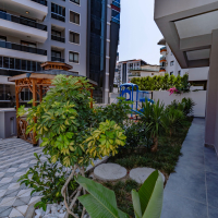 Modern 1+1 Apartment Near the Sea with Full Facilities in Mahmutlar