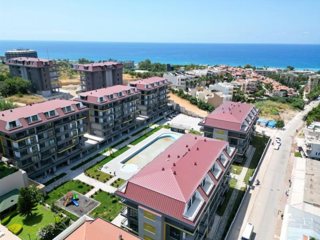 Modern 1+1 Apartment Near the Sea in Kestel. Super price