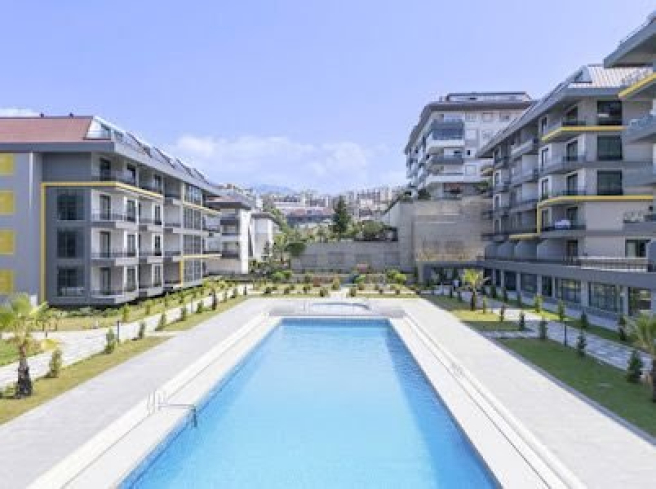 Modern 1+1 Apartment Near the Sea in Kestel. Super price