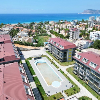 Modern 1+1 Apartment Near the Sea in Kestel. Super price