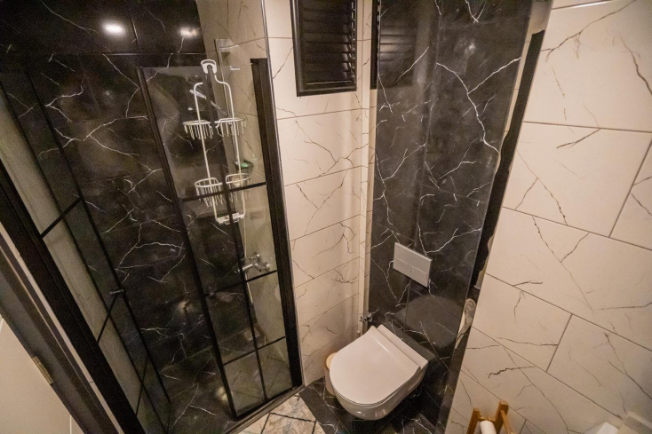 Furnished 1+1 Apartment with Rich Facilities — 600 m to the Sea, Mahmutlar