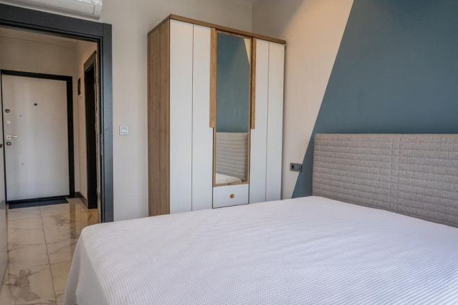 Furnished 1+1 Apartment with Rich Facilities — 600 m to the Sea, Mahmutlar