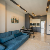 Furnished 1+1 Apartment with Rich Facilities — 600 m to the Sea, Mahmutlar