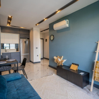 Furnished 1+1 Apartment with Rich Facilities — 600 m to the Sea, Mahmutlar