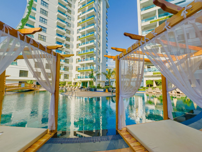 Modern 1+1 Apartment in the New Premium— 11th Floor with Views & Full Facilities